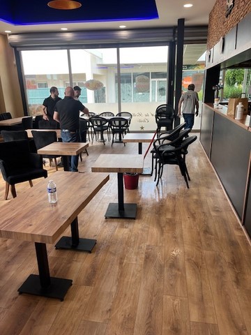 Rénovation d'une salle de restaurant